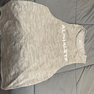 Large Alphalete Camo Cutoff